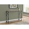 Monarch Specialties Accent Table - 44"L / Taupe / Black Metal Hall Console I 3533 - alternate 4